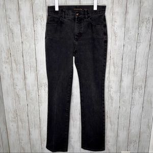 Soft Surroundings Straight Black Jeans D5